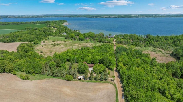 12468 Hermosa Beach Rd NW, Alexandria, MN 56308 - aerial view of property's location featuring a nearby body of water