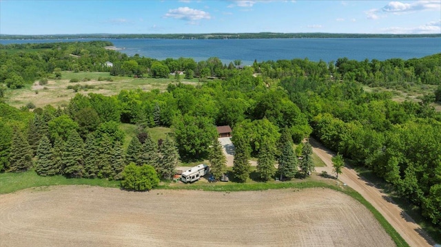 12468 Hermosa Beach Rd NW, Alexandria, MN 56308 - drone / aerial view of a nearby body of water