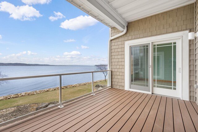 200 Michigan St Unit 1, Lake City, MN 55041 - wooden deck with a water view
