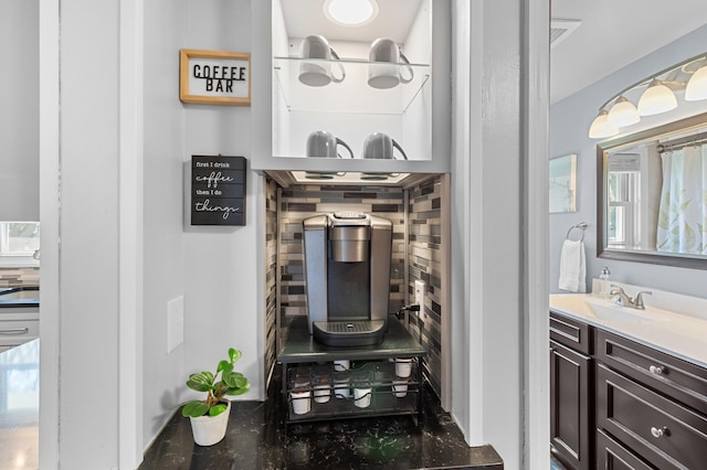 utilities with a sink