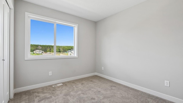 7510 170th Ave, Ramsey, MN 55303 - spare room with baseboards, visible vents, and carpet floors