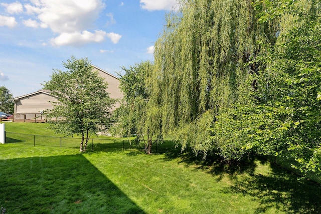 20413 Everton Trl N, Forest Lake, MN 55025 - view of yard featuring fence