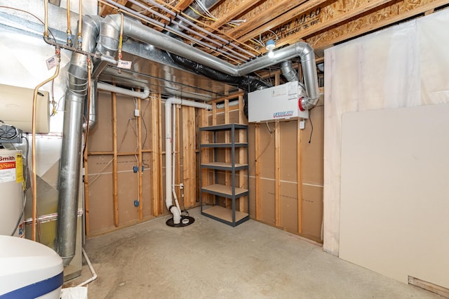 1125 Riverwood Dr SW, Oronoco, MN 55960 - view of unfinished basement