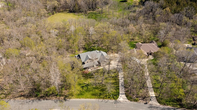 1125 Riverwood Dr SW, Oronoco, MN 55960 - view of subject property featuring a heavily wooded area