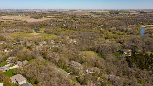 1125 Riverwood Dr SW, Oronoco, MN 55960 - aerial view of property's location with a forest