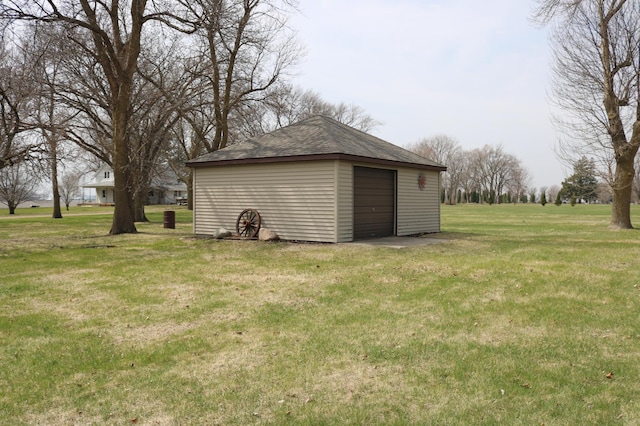 view of outbuilding with an outdoor structure