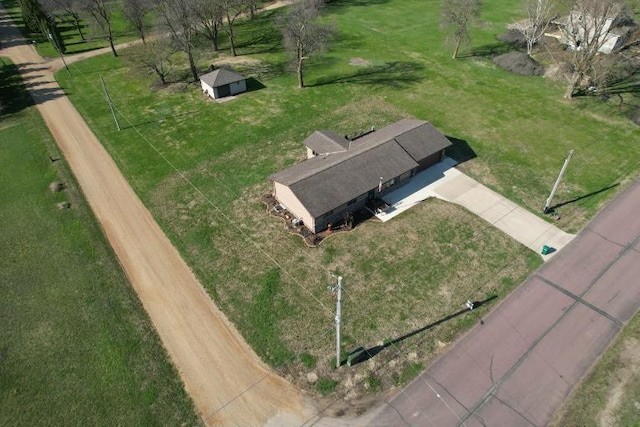 aerial view of property and surrounding area