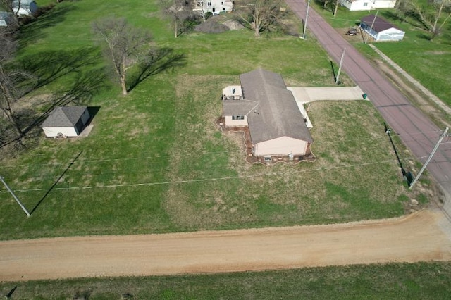aerial view of property and surrounding area