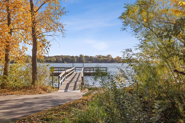 17030 Draper Way, Lakeville, MN 55044 - dock featuring a water view