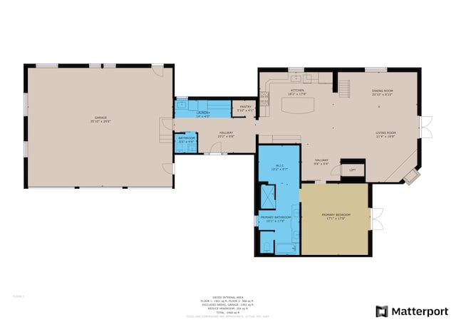 46174 County Highway 35, Vergas, MN 56587 - property floor plan