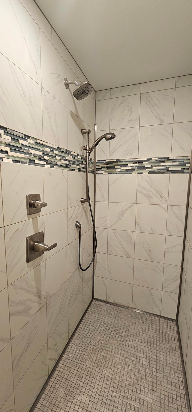 46174 County Highway 35, Vergas, MN 56587 - bathroom with tiled shower