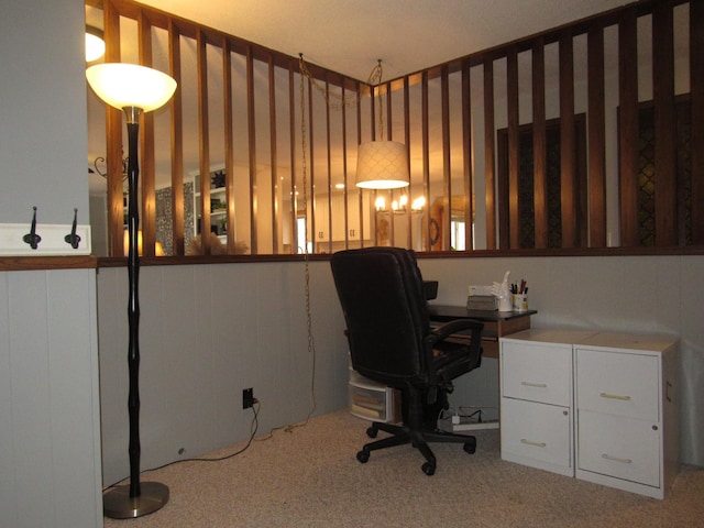 1211 Diagonal Rd, Worthington, MN 56187 - view of carpeted home office
