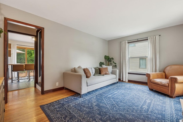 3011 Brunswick Ave S, Saint Louis Park, MN 55416 - living room with light wood finished floors and baseboards