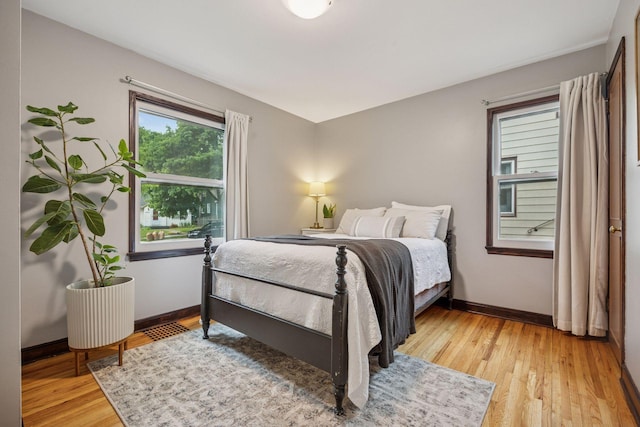 3011 Brunswick Ave S, Saint Louis Park, MN 55416 - bedroom with baseboards and light wood finished floors