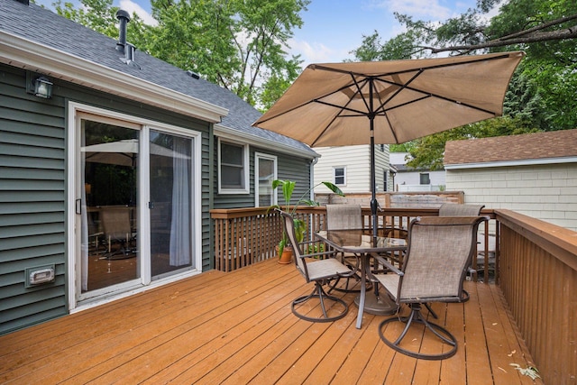 3011 Brunswick Ave S, Saint Louis Park, MN 55416 - deck featuring outdoor dining space