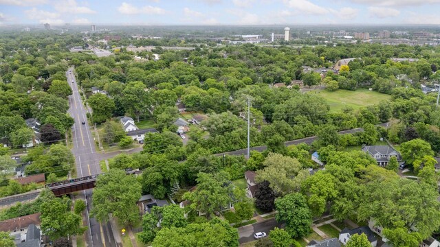 3011 Brunswick Ave S, Saint Louis Park, MN 55416 - aerial view of a tree filled landscape