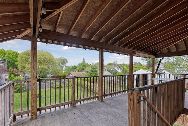 1208 University Ave NE, Minneapolis, MN 55413 - view of wooden deck