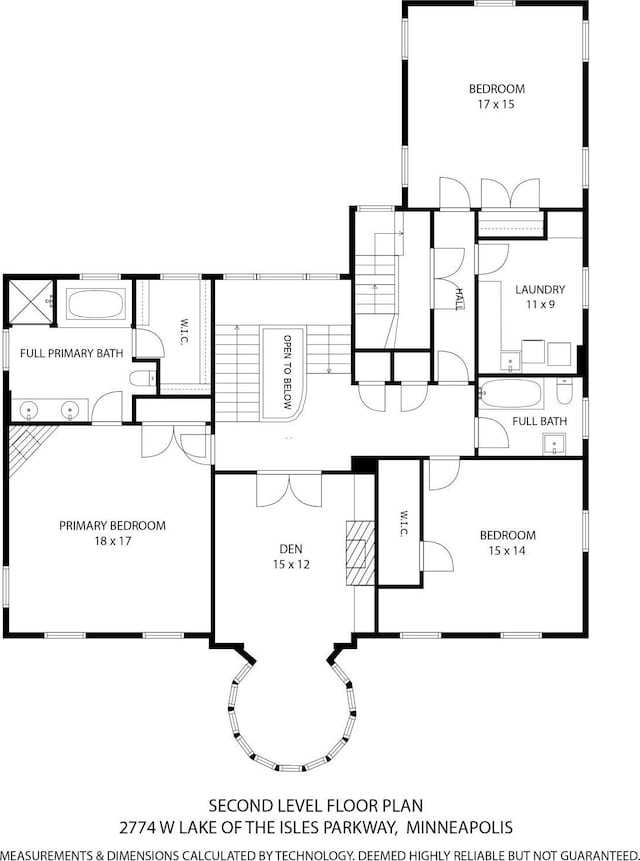 2774 Lake Of The Isles Pkwy, Minneapolis, MN 55416 - view of home floor plan