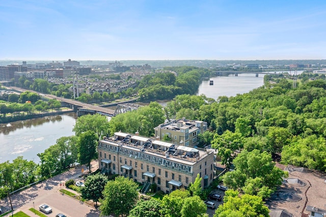 14 Grove St Unit 14A, Minneapolis, MN 55401 - bird's eye view of a notable bridge and a nearby body of water
