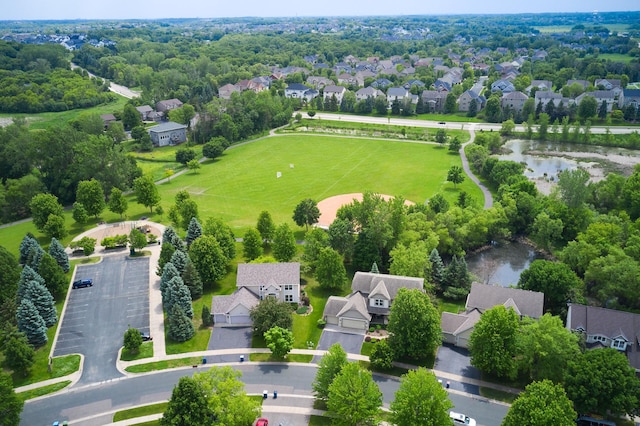 17299 66th Pl N, Maple Grove, MN 55311 - aerial view of residential area with a nearby body of water