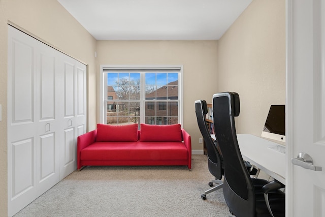 831 River Mews Ct, Minneapolis, MN 55414 - office area with carpet flooring