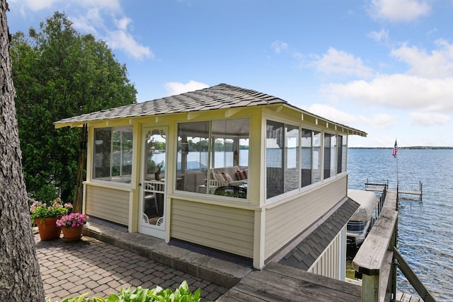 19820 Lakeview Ave, Deephaven, MN 55331 - dock featuring a water view