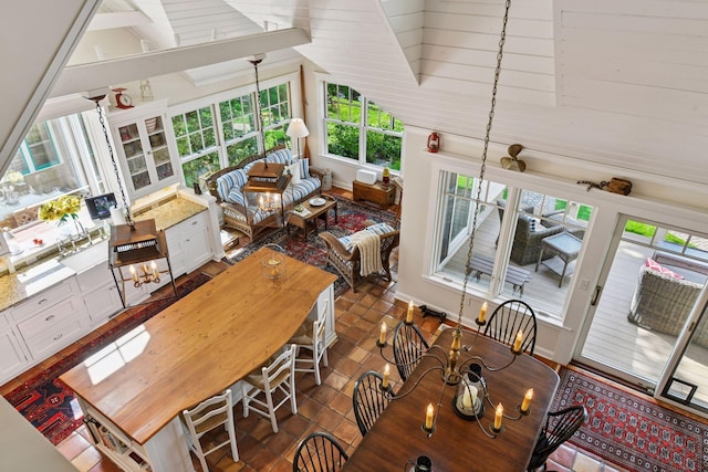 19820 Lakeview Ave, Deephaven, MN 55331 - sunroom / solarium with lofted ceiling