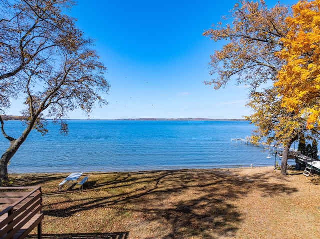 12742 Lake Miltona Dr NE, Miltona, MN 56354 - water view featuring nearby beach