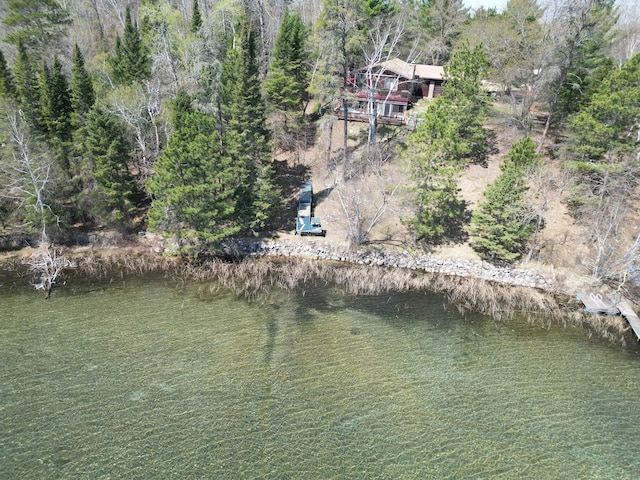 22612 Greenwood Loop, Park Rapids, MN 56470 - aerial view of property and surrounding area featuring a large body of water