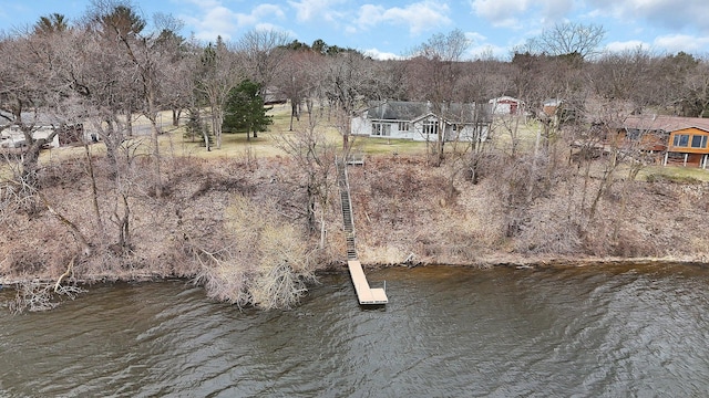 4762 383rd St, Sartell, MN 56377 - dock area featuring a water view