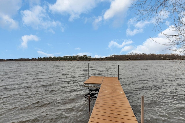 4762 383rd St, Sartell, MN 56377 - dock featuring a water view