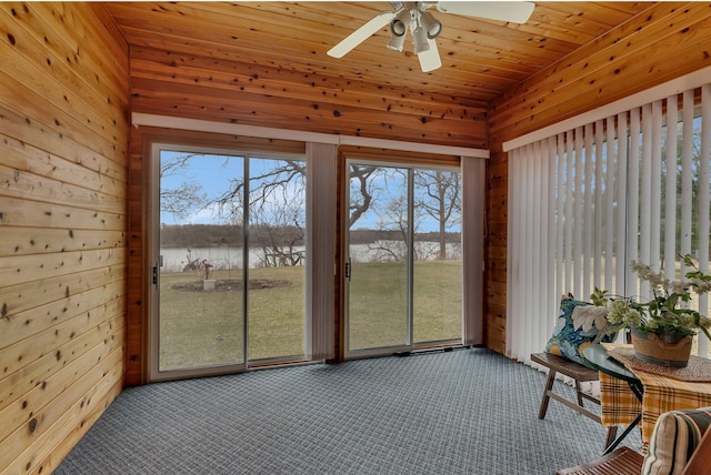 4762 383rd St, Sartell, MN 56377 - sunroom / solarium with a water view and healthy amount of natural light