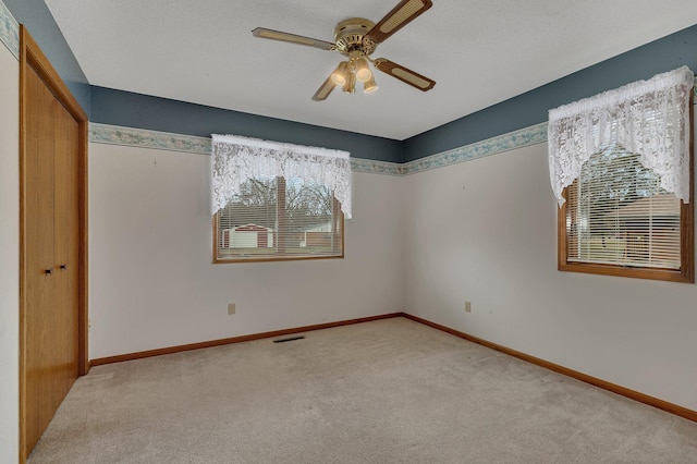 4762 383rd St, Sartell, MN 56377 - unfurnished bedroom featuring carpet, baseboards, and ceiling fan