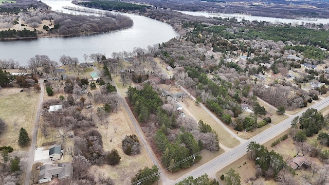 4762 383rd St, Sartell, MN 56377 - drone / aerial view of a nearby body of water