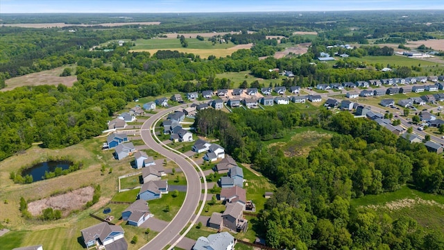 1030 Bellaire Blvd NW, Isanti, MN 55040 - aerial view of property and surrounding area featuring nearby suburban area