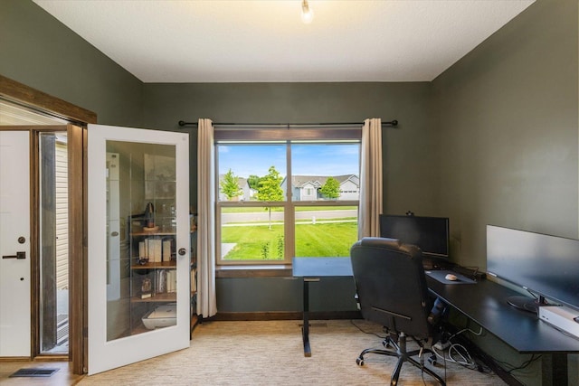1030 Bellaire Blvd NW, Isanti, MN 55040 - home office featuring baseboards