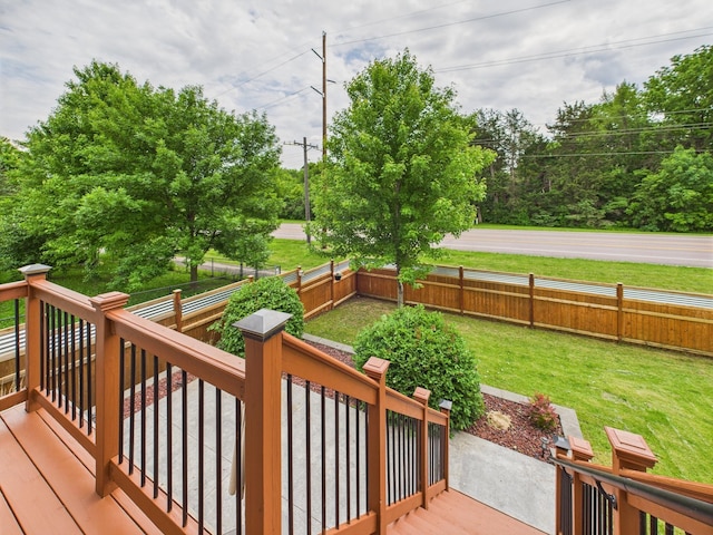 1214 Olivia St SE, New Prague, MN 56071 - view of deck