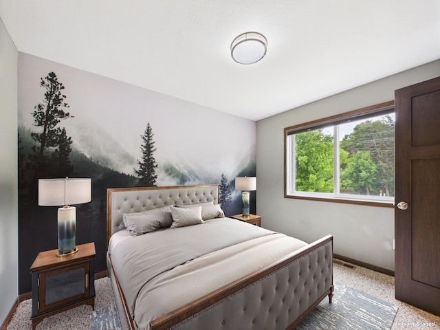 1214 Olivia St SE, New Prague, MN 56071 - bedroom with baseboards and light colored carpet