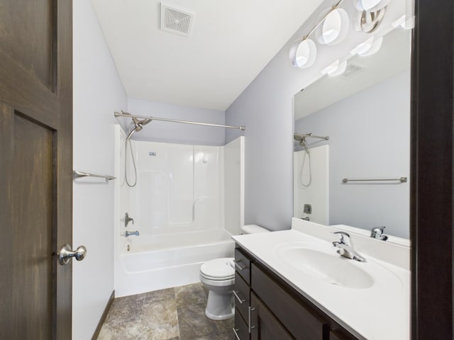 1214 Olivia St SE, New Prague, MN 56071 - bathroom with toilet, tub / shower combination, and vanity