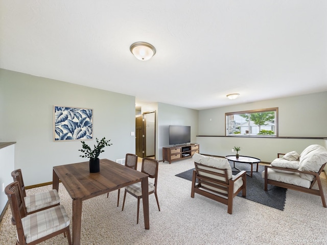 1214 Olivia St SE, New Prague, MN 56071 - living room with baseboards and light colored carpet