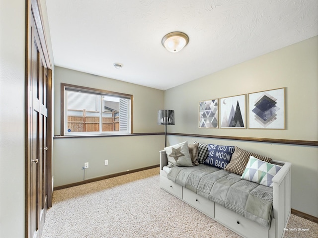 1214 Olivia St SE, New Prague, MN 56071 - carpeted living room with baseboards