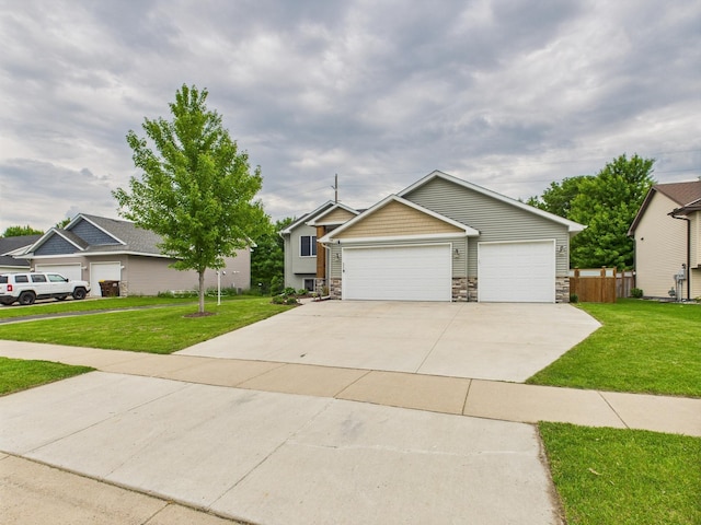1214 Olivia St SE, New Prague, MN 56071 - view of front of property with stone siding