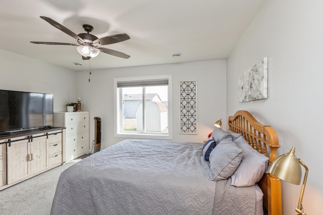 413 Fawn Run, Kenyon, MN 55946 - bedroom with carpet and ceiling fan