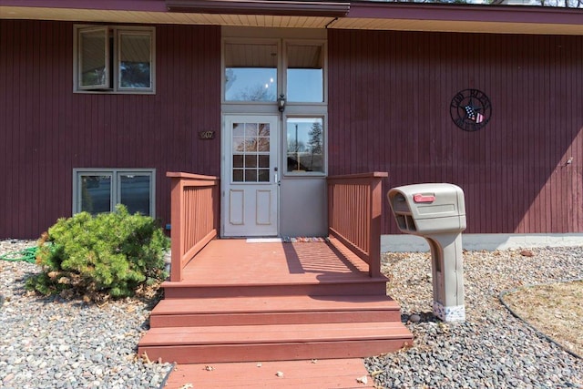607 Cross Ave S, Amery, WI 54001 - view of property entrance