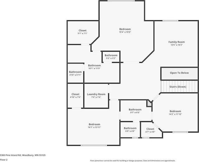 5360 Pine Island Rd, Woodbury, MN 55129 - property floor plan
