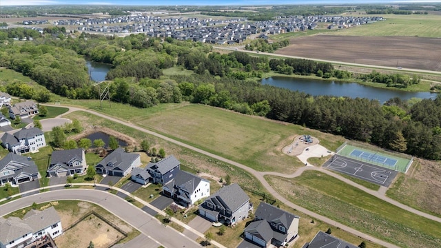 5360 Pine Island Rd, Woodbury, MN 55129 - aerial overview of property's location featuring a nearby body of water and nearby suburban area