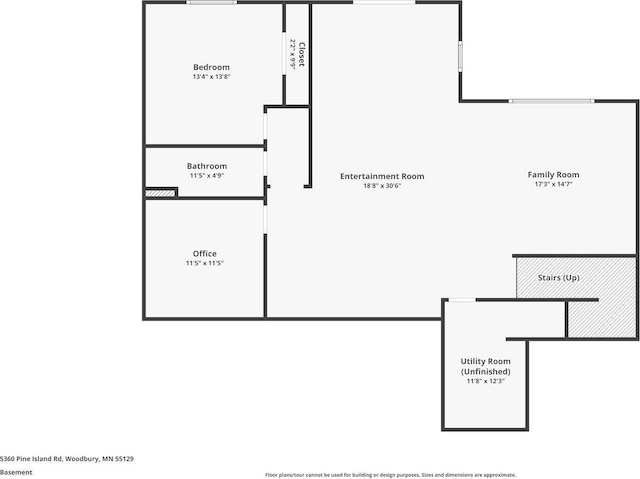 5360 Pine Island Rd, Woodbury, MN 55129 - property floor plan
