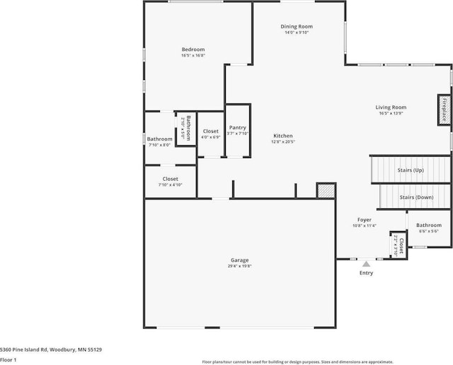5360 Pine Island Rd, Woodbury, MN 55129 - home floor plan