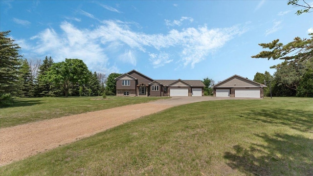28306 State Highway 25, Belle Plaine, MN 56011 - view of front of home with dirt driveway and a front yard