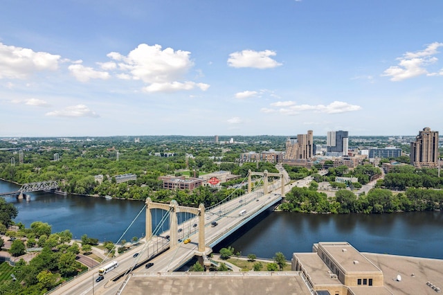 15 1st St Unit A1009, Minneapolis, MN 55401 - bird's eye view with a city view and a water view